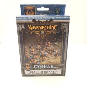 Warmachine Cygnar Trench Infantry Table Top Game Figures